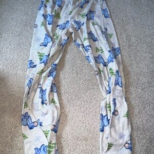Kids Pajamas with Blue and Green Print